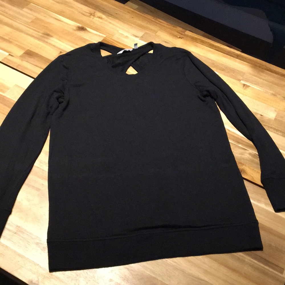 ATHLETA “Coaster Go To” Open Back Sweatshirt M